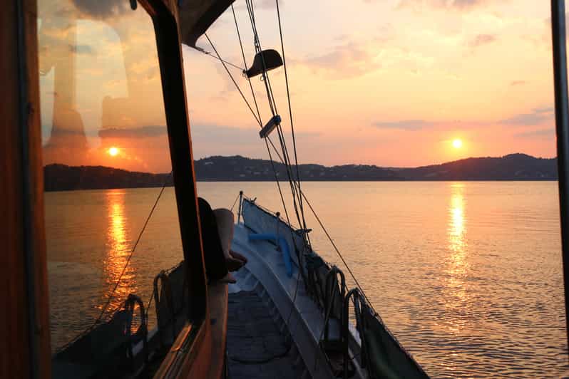 Skiathos: Boat Cruise with Dinner & Sunset Viewing - Tsougria and Arkos, the first taste of island life