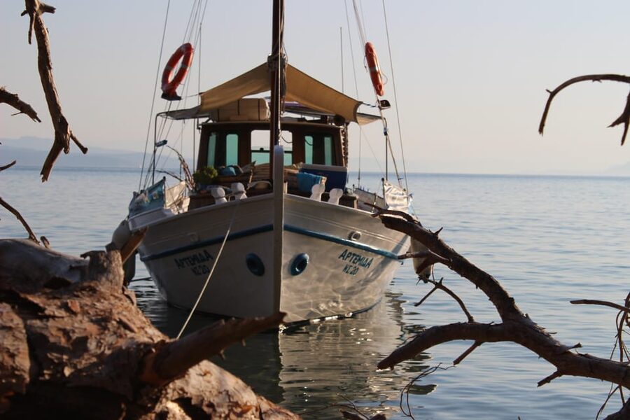 Skiathos: Boat Cruise with Dinner & Sunset Viewing - The food is a central part of the value