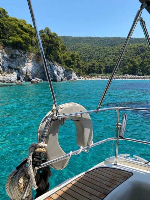 Skiathos: day sailing trip with swim stops and lunch - How the boat feels over eight hours