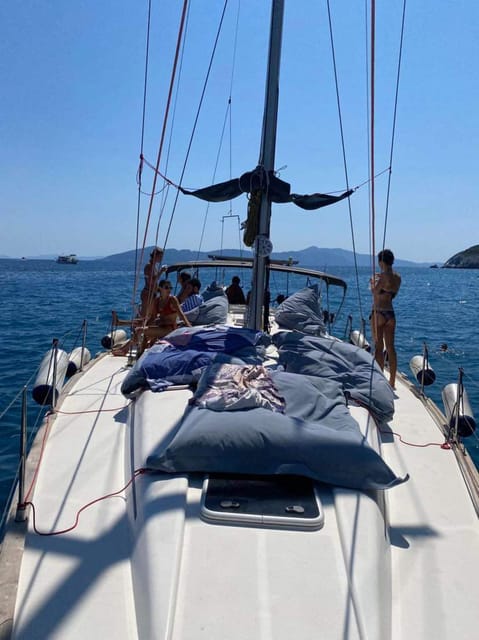 Skiathos: day sailing trip with swim stops and lunch - The route between Skiathos and Skopelos