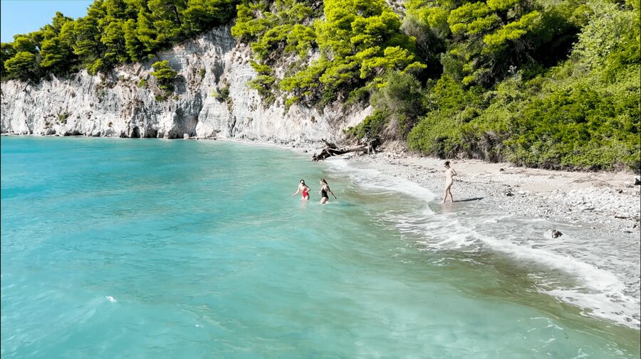Skiathos: Mamma Mia Island and Beach Day Cruise - Kastani Beach and the first Mamma Mia scenes