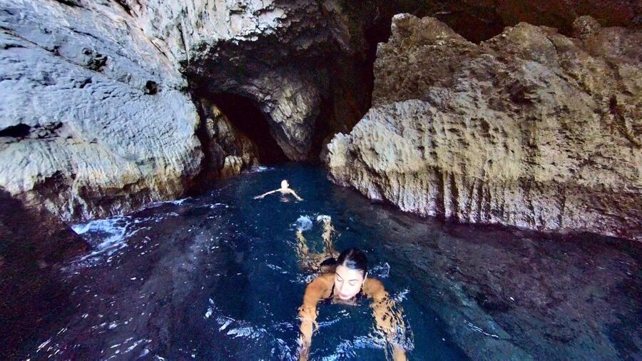 Skiathos: Private Lalaria Beach and Caves Speedboat Tour - The first secret stop and a 15-minute viewpoint