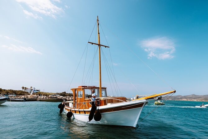 Small Group Kaiki Cruise & Greek Gastronomy Experience - Agios Nikolas, a quiet first swim