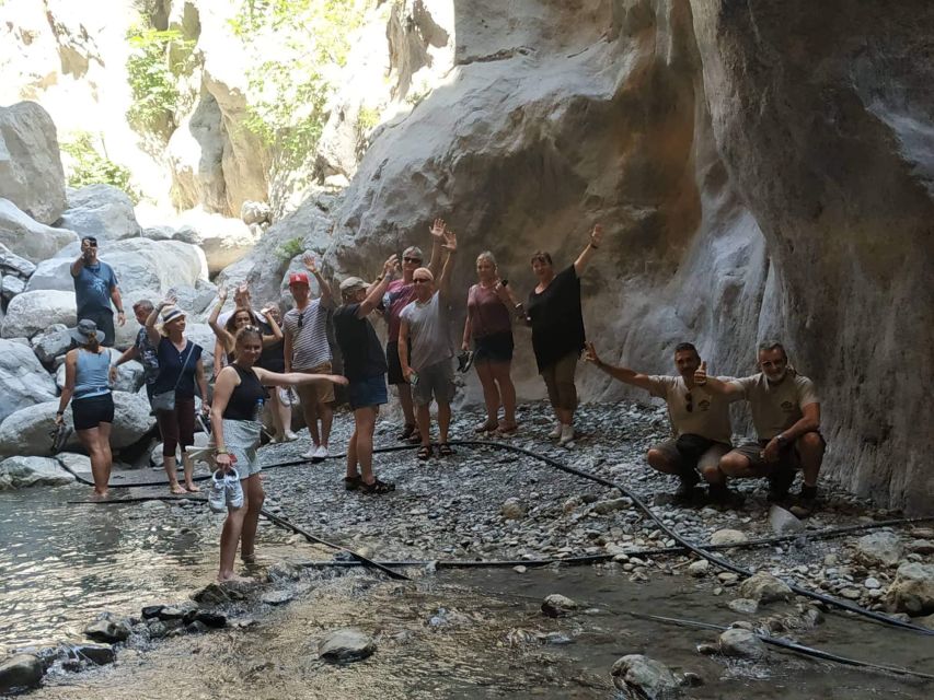 South Crete: Sarakinas Gorge Hike, Swim & Jeep Safari - Sarakinas Gorge, the day’s main walk