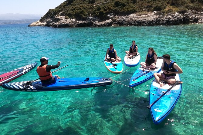 Stand -Up Paddleboard and Multi-Surprise Elements Tour in Crete - The cave stop and changing sea conditions