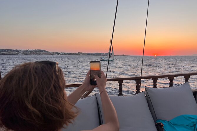 Sunset Cruise with Greek BBQ & Unlimited Aperol Spritz, Beer Wine - Who will enjoy this Rhodes cruise