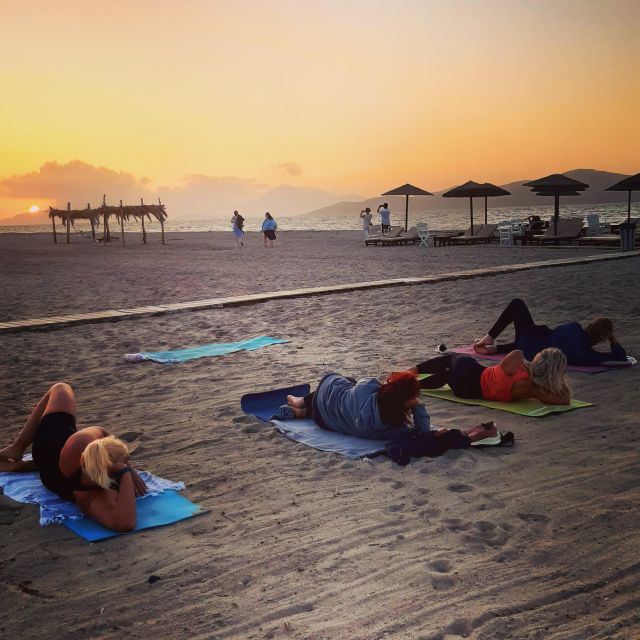 Sunset Pilates on Tigaki Beach - Booking and cancellation details