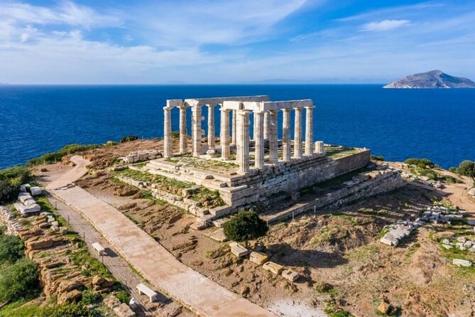 Sunset Private Tour to Cape Sounio, Temple of Poseidon - Arriving at the Temple of Poseidon