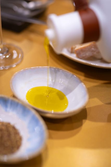 Symphony of Flavors - Olive Oil & Food Pairing at Corfu Town - Bitter orange salad and fava puree