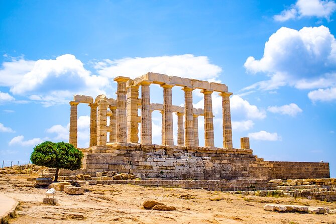 Temple of Poseidon and Cape Sounion Half Day Afternoon Tour - Arriving at Cape Sounion and the archaeological site