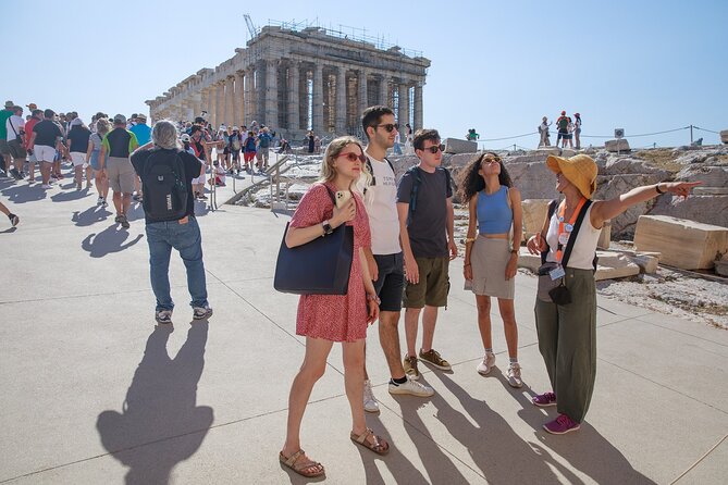 The Acropolis, Athens Walking City Tour and Acropolis Museum - Tickets, entry times, and security