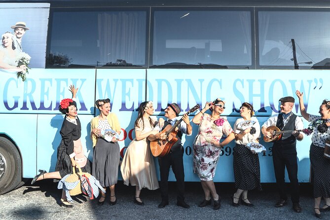 The Greek Wedding Show - Santorini - A Greek wedding built for audience participation