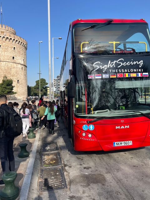 Thessaloniki Hop-on Hop-off Sightseeing Bus Tour - Audio commentary and comfort