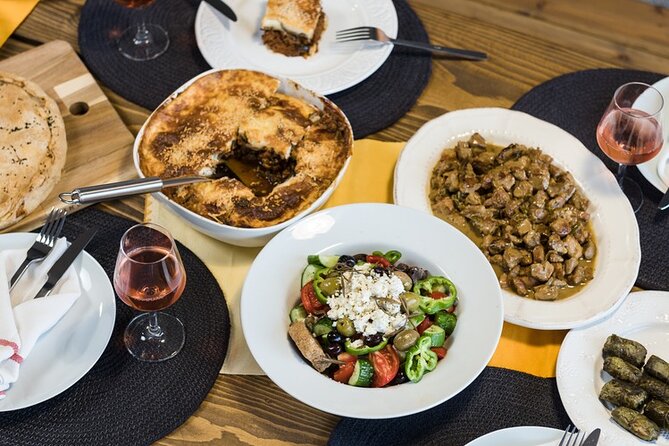 Traditional Greek cooking class and lunch or dinner with an Acropolis view - A relaxed class with real participation