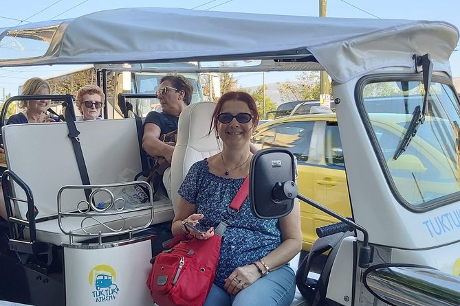 TukTuk Athens Private Evening / Afternoon Complete Tour - City Center & Old Town - Plaka by tuk-tuk, with time for a snack