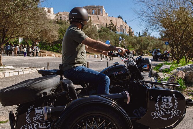 VIP Private Guided Tour of Athens Acropolis & Plaka in a Sidecar - Starting near Syntagma Square