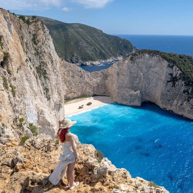Zakinthos: Shipwreck Beach and Blue Caves Land and Sea Tour - The Blue Caves are the sea-level highlight