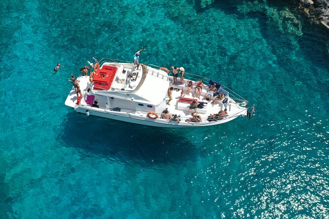 Zakynthos boat tour:Shipwreck& Local blue caves with 3 Swim Stops - Getting to Porto Vromi and planning your day