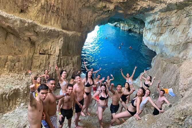 Zakynthos boat tour:Shipwreck& Local blue caves with 3 Swim Stops - Price and value at $36.30