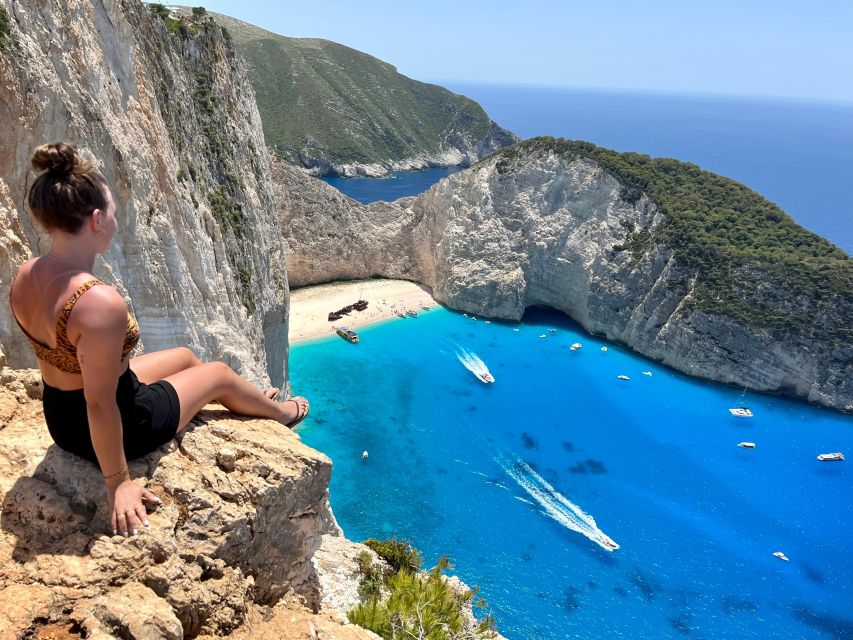 Zakynthos: Shipwreck Beach with Blue Caves Land & Sea Tour - Xigia and Makris Gialos bring the first sea stops