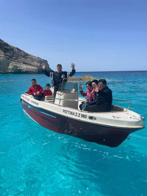 Zakynthos: Shipwreck & Caves Private Boat Tour with Skipper - Maravegias Cave and the smaller cave stops