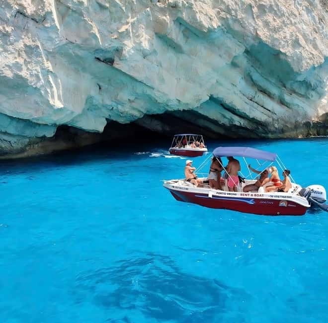 Zakynthos: Shipwreck & Caves Private Boat Tour with Skipper - Poseidon’s profile and Livaritos Caves