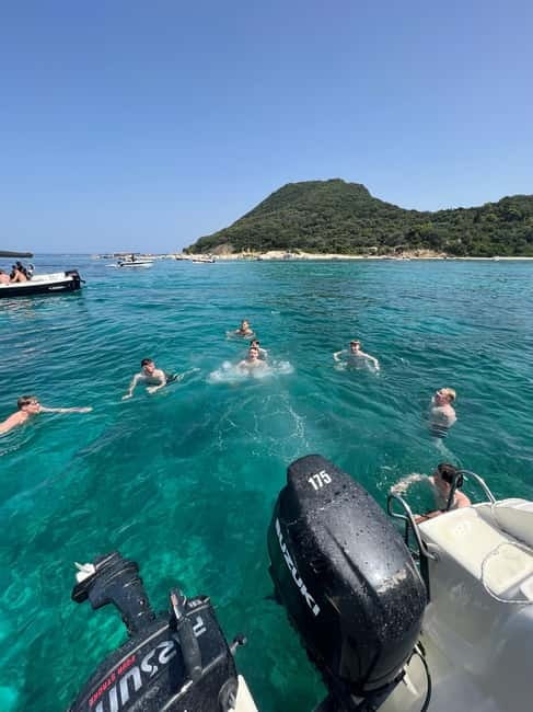 Zakynthos: Turtles, Marathonisi & Keri Caves Speedboat Tour - What the speedboat ride feels like